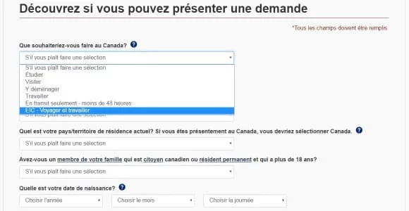 faire sa demande de pvt canada 1