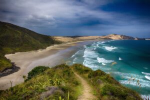 Plage de Nouvelle-Zélande