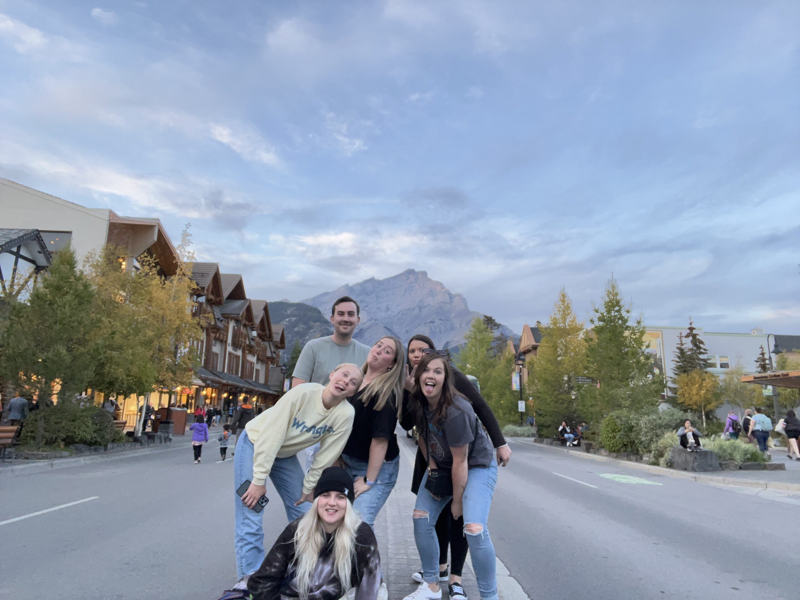 Mes nouveaux amis à Banff